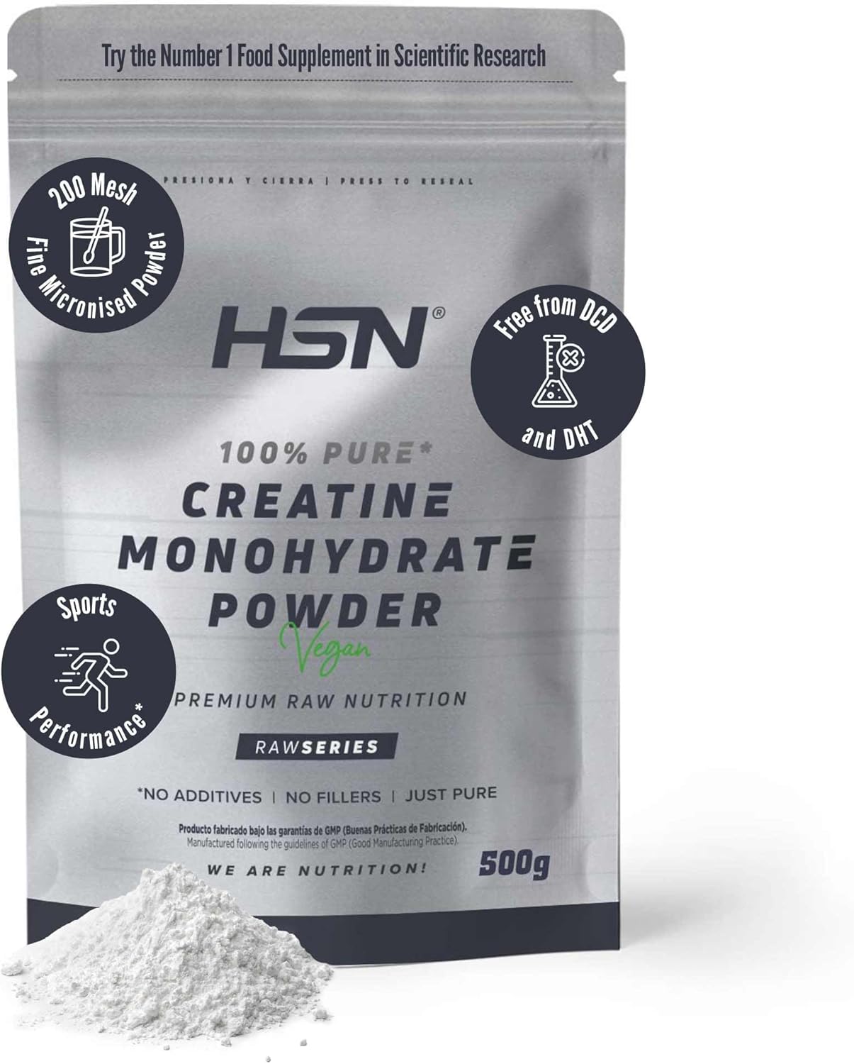 Creatina Monohidrato HSN