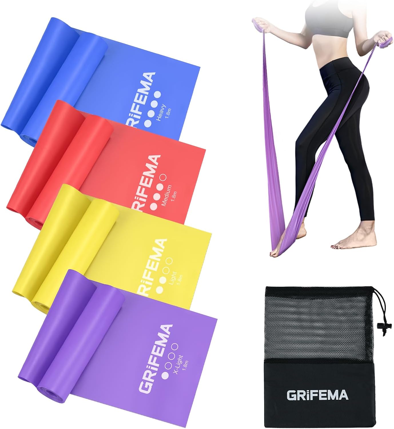 Bandas Elasticas Fitness GRIFEMA 