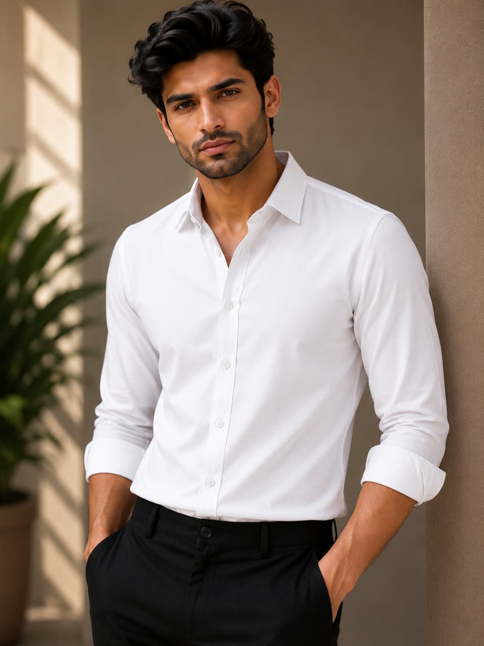Classic White Formal Shirt