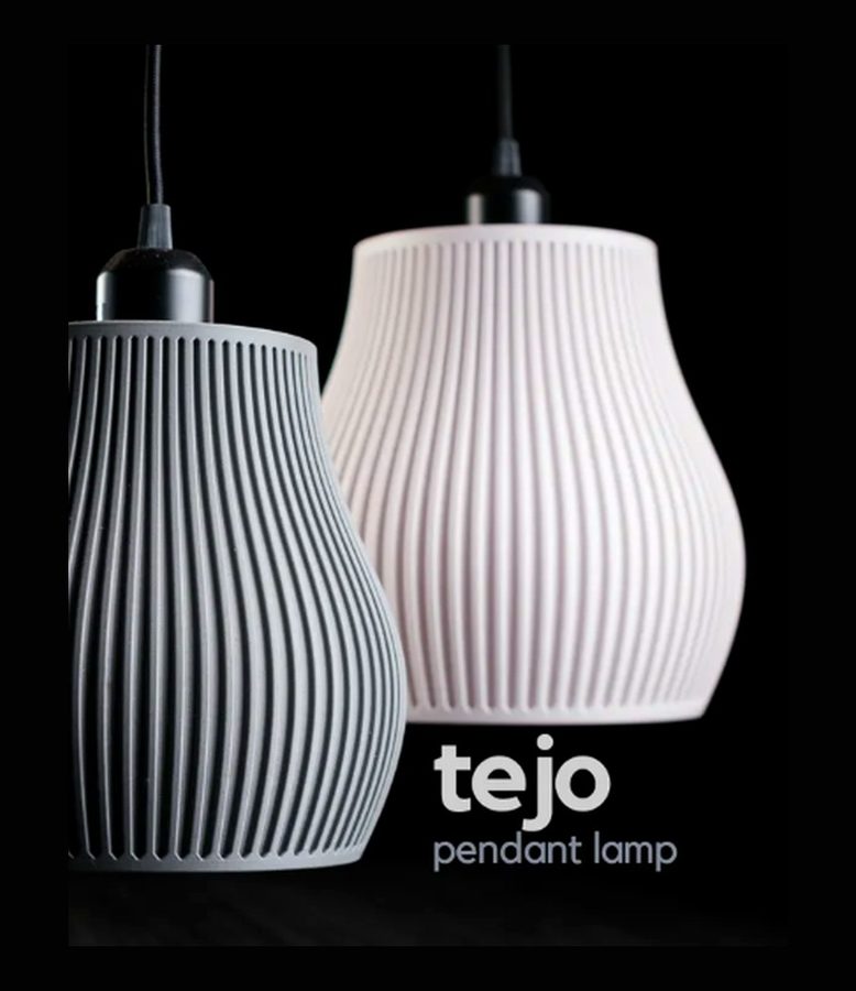 SUSPENSION TEJO — ABAT-JOUR PLISSÉ