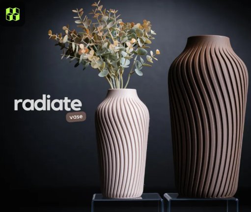 VASE RADIATE