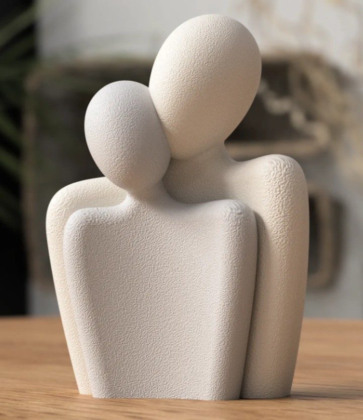 STATUE DE COUPLE — SCULPTURE
