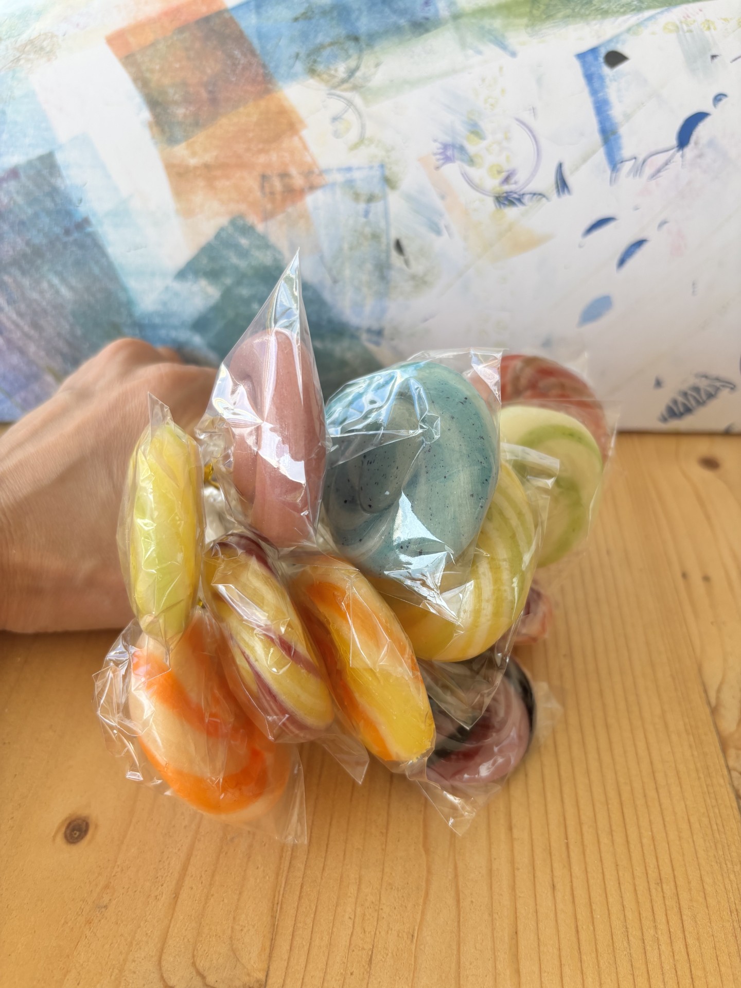 Bunte Lollies