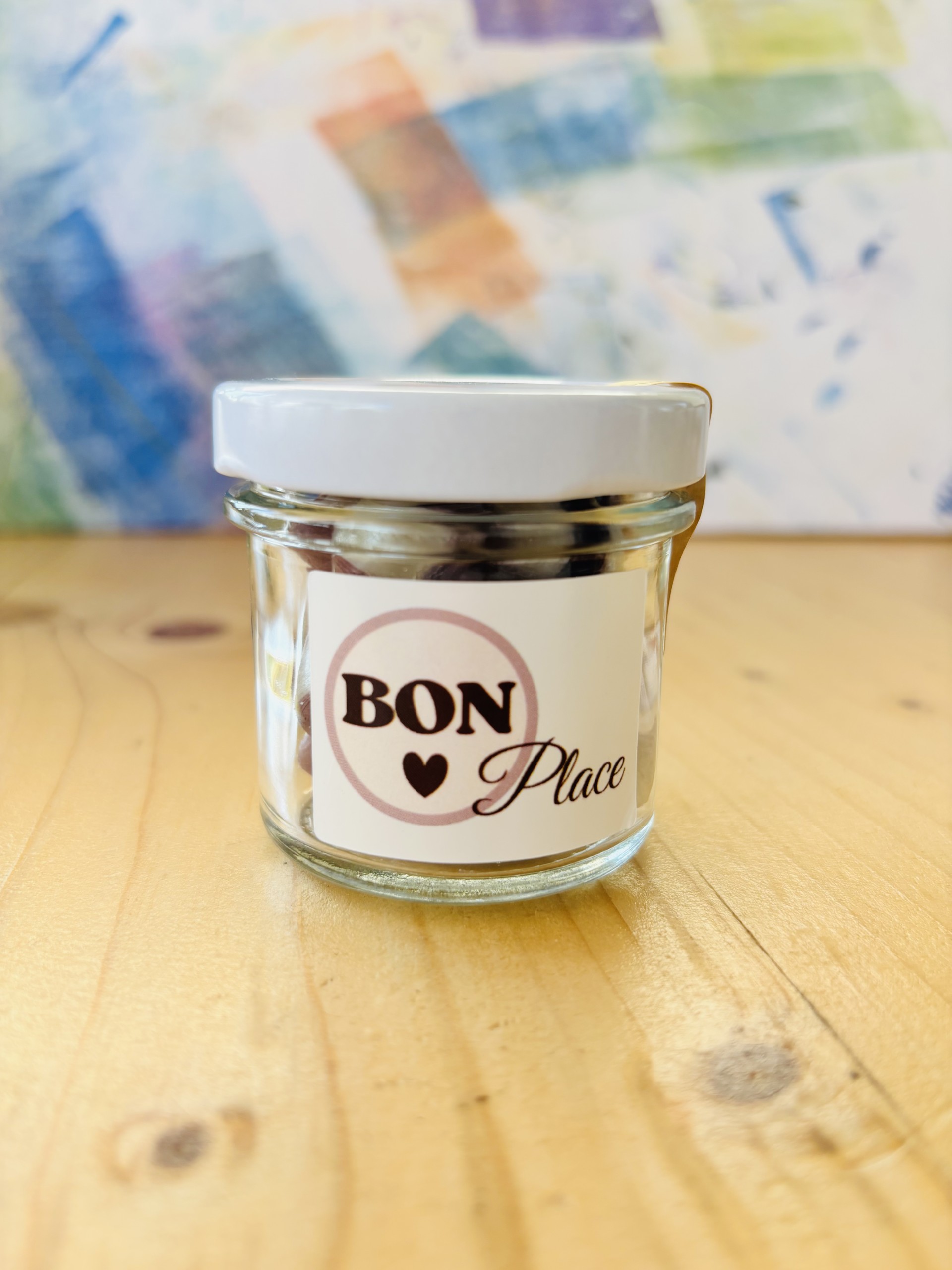 Kleines Glas Cola-BONbons, 45 Gramm