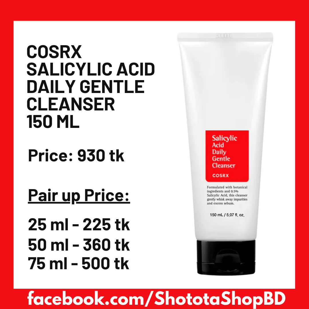 COSRX Salicylic Acid Daily Gentle Cleanser 150ml