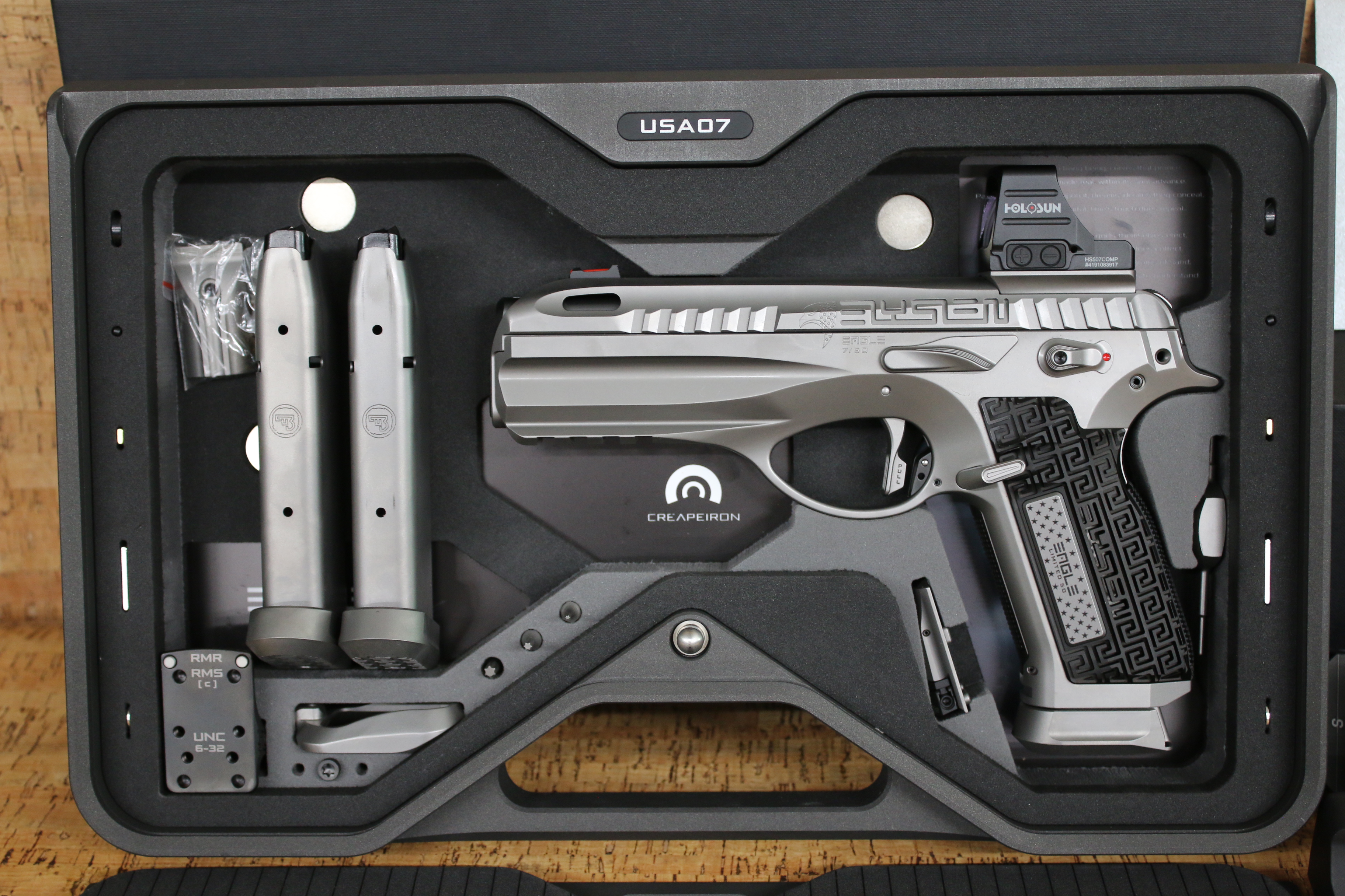 Creapeiron Elysien Eagle serial number: 7 of 50 imported to the USA 