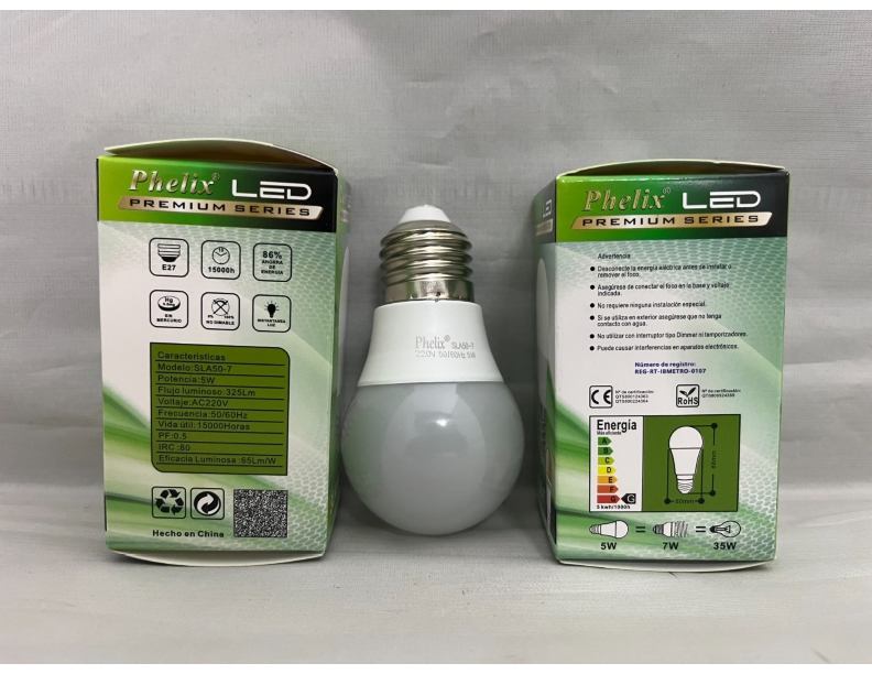 Foco LED 9W Phelix - SLA50-7 