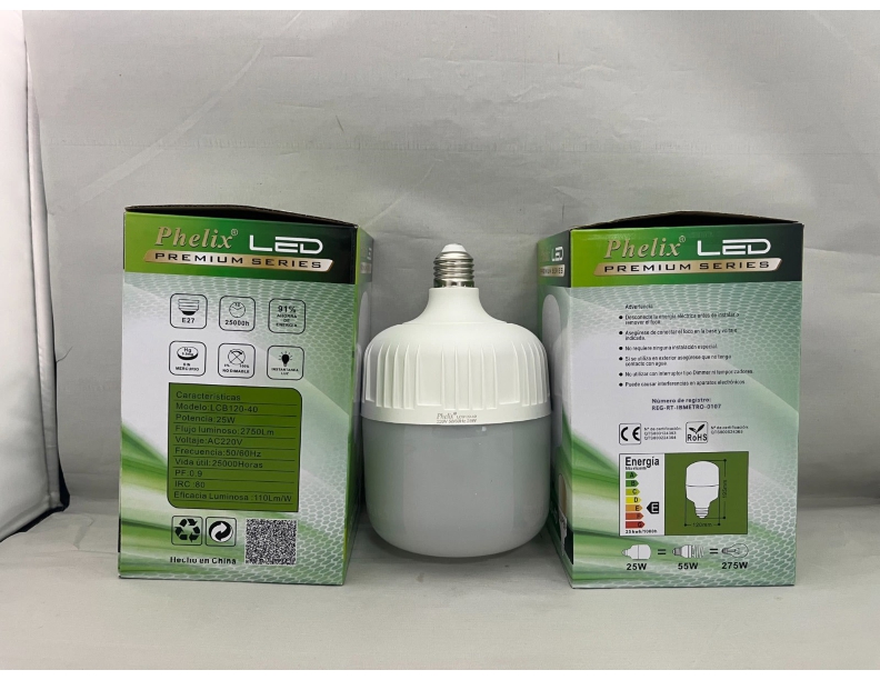 Bombilla LED Phelix 25W - LCB120-40 