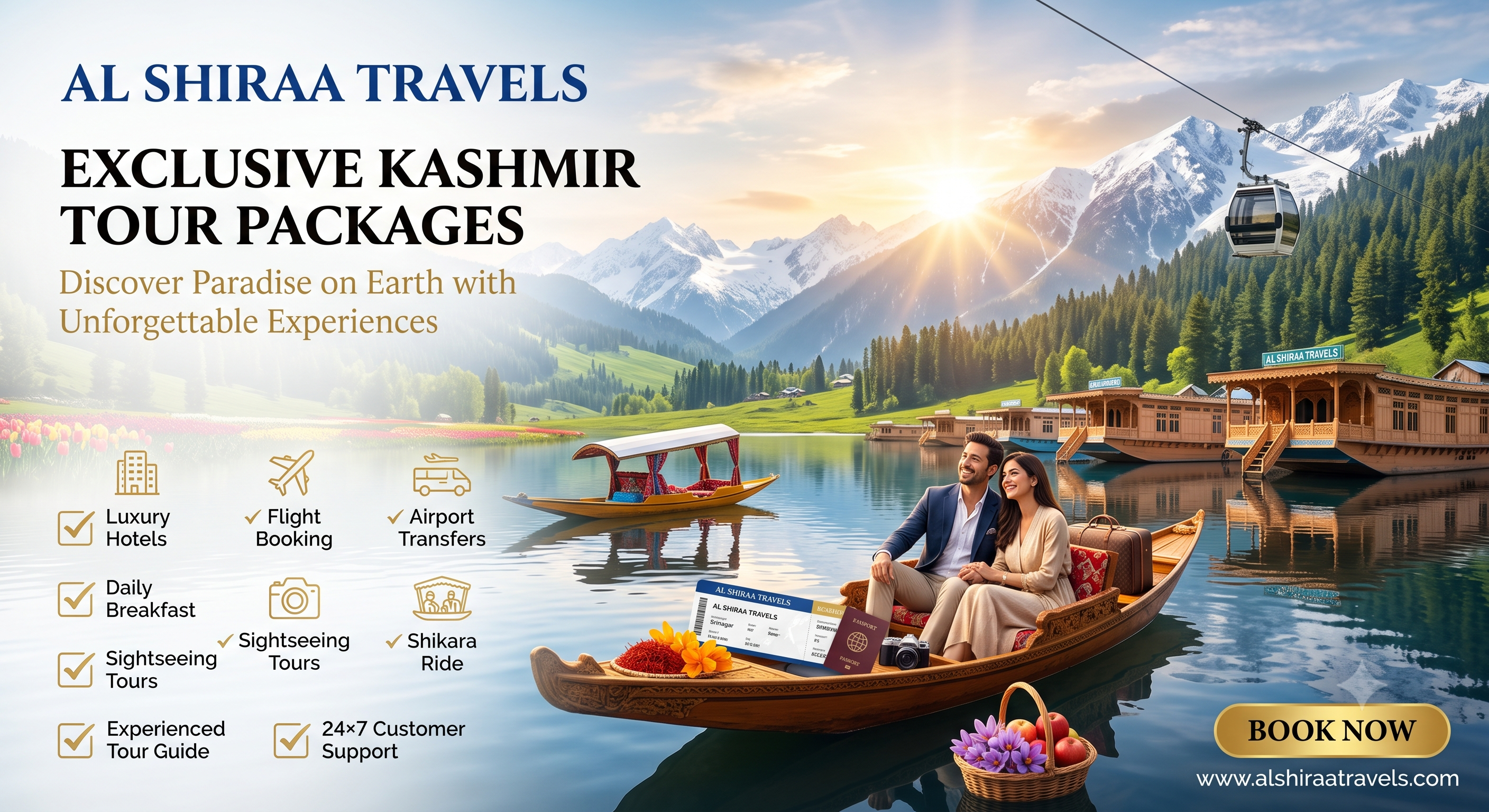 Exclusive Kashmir Tour Packages