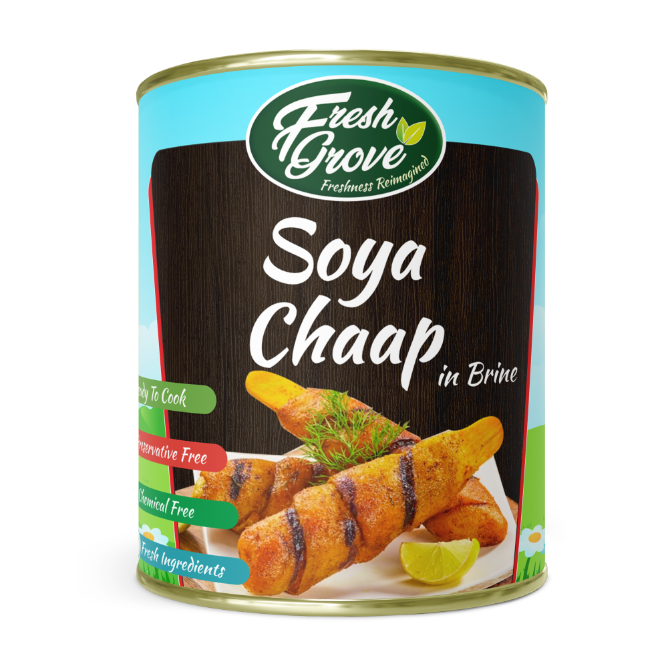 Fresh Grove Soya Chaap in Brine